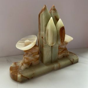 Vintage Southwest Siesta Saguaro Cactus Bookends